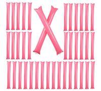 Penlimly Team Spirit Boom Sticks, generadores de ruido inflables | 40 varillas inflables coloridas para animar juguetes - Generadores de ruido portátiles para, favores de alegría para eventos