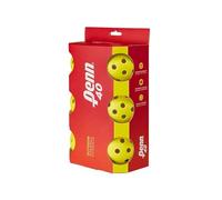 Penn 40 Pelotas de Pickleball Amarillas para Exteriores, sensación más Suave para Juegos recreativos y de Club, aprobadas por USAPA (Paquete de 3, 6 y 100 Unidades)