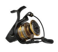 Penn Carrete de Spinning Battle IV 4000 6.2:1 Bobina aluminio Agua salada - Negro/Dorado/Ahumado