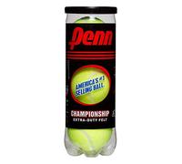 Penn Championship Pelotas de Tenis de Fieltro Extra Resistentes - 6 latas, 18 Pelotas