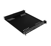 Penn Elcom bandeja deslizante R1290/1U para equipos de audio, audiovisuales, de informática o para DJ, un estante de 38 cm de profundidad