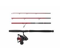 PENN Fierce IV Travel Boat Combo, cañas coordinadas y combinación de Rodillos para Pesca en Barco y Agua Salada, rodamientos de Bolas de Acero Inoxidable de 4 + 1 y Pelaje Fuerte Pero Sensible