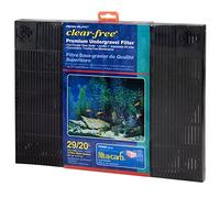 Penn-Plax - Filtro de Acuario bajo Grava para Tanques de 56 a 75,7 litros (Alto), 2 Placas de 35,5 x 28,2 cm, Sistema de Grava para Agua Limpia y Transparente, para Agua Dulce y Salada