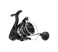 Penn Pursuit IV Carrete de Pesca Giratorio, Negro y Plateado, 3000