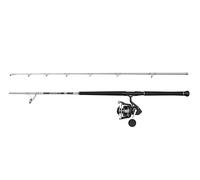 PENN Pursuit V Boat Spinning Combinación de caña y Carrete | Set de Pesca en Barco en Agua Salada | Cuerpo de Grafito | Freno de Fibra de Carbono | 4+1 roientos sellados | 6000 | 2,13 m | 100-250 g