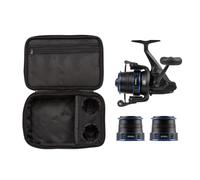 Penn Rival Longcast Blue Surf Pack 7000 + 2 bobinas de repuesto + caja, rodil...