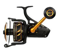 Penn Slammer IV - Carrete de Pesca para Agua Salada (Metal), Negro y dorado, 10500