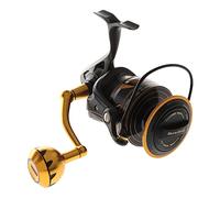 Penn Slammer IV - Carrete de Pesca para Agua Salada (Metal), Negro y dorado, 8500 HS