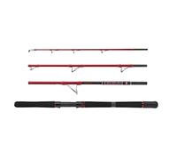PENN Squadron III - Caña de Pescar para Barco de Viaje, Pesca en Barco, Pesca en Agua Salada, componentes a Prueba de Agua Salada, Ideal para Bacalao, abadejo, fletán y más, Unisex, Rojo, 2,10 m,