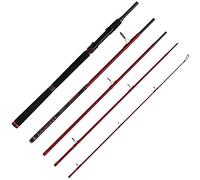 PENN Squadron III Travel SW Caña Spinning, Cañas de Pescar, Cañas Spinning, Pesca en el mar, Caña de Viaje, Unisex, Negra, 2.40 m, 75-150 g