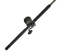 PENN Squall II Level Wind - Carrete convencional y caña de pescar