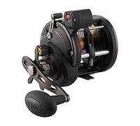 PENN Squall II Level Wind Carrete de Pesca Convencional, Negro Dorado, 30LWLC