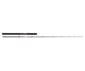 PENN Warfare Caña ligera para curricán | Mango ergonómico ligero de EVA | Portacarretes resistente y cardán duradero de ABS | Pesca en agua salada de atún, caballa y pez rey | Moderada, 2,13 m, 4-6 lb