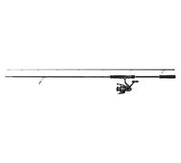PENN Wrath II Eging Spinning Combo, Combo de caña y Carrete de Pesca de mar diseñado específicamente para la Pesca de bajura Estilo EGI, Pesca de mar, Calamar, Unisex, Negro, 2.44m