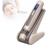 Penna Microneedling 6 Velocita Infusione Auto Siero Cura Pelle | Strumento Bellezza Viso EMS Professionale Rinnovamento Pelle con Display LED Intelligente(B)