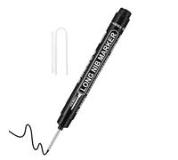 Pennarello A Punta Lunga 135mm 20mm ABS - Marcatore Foro Profondo Per Carpentiere - Penna Inchiostro Resistente Acqua Asciugatura Rapida Per Metallo, Legno, Vetro E Costruzione