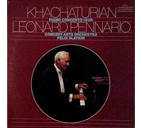 Pennario Slatkin Concert Arts ~ Khachaturian Piano Concerto LP