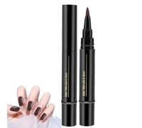 Penne Smalto per Unghie - Penna Smaltos Unghies a Punta Fine per Precisa | Decorazione Unghiee Portatile & Facile da Usare | Kit Manicure Nails Arts per Viaggio & Casa