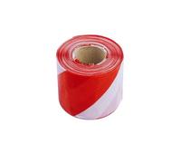 PENNELLIFICIO 2000 Cinta de señalización roja y blanca, cinta de señalización para zonas de seguridad, longitud 200 metros y ancho 70 mm, fabricada en Italia