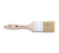 PENNELLIFICIO 2000 | Pincel de Pintura, con Mango de Madera barnizada, Pincel Universal, para esmaltes y Pinturas, Paredes, Madera, Hierro, Ancho virola: 50 mm - Fabricado en Italia