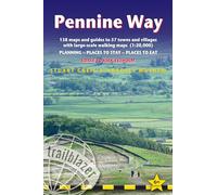 Pennine way: Edale to Kirk Yetholm - Planning, places to stay and places to eat (Trailblazer Guides)