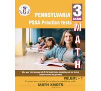 Pennsylvania State (PSSA), 3rd Grade MATH Practice Tests ,Volume 1