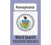 Pennsylvania Towns Word Search Puzzle Book: Word Searches with Easy to Read Print about Pennsylvania Towns | 6x9 inches, 110 pages | 50+ puzzles ... Gift for Vacations, Holidays and Pastimes Paperback