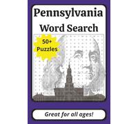 Pennsylvania Word Search Puzzle Book: Word Searches with Easy to Read Print about Pennsylvania | 6 x 9 inches, 110 pages | 50+ Puzzles | Great Gift for Traveling, Holidays, and Free Time