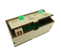 Penny Drop Game - Juego de monedas para caer monedas, caja de madera, caja de monedas | juego de caída de centavos para niños, juego clásico de centavo, juego de caída de monedas retro, caja de madera