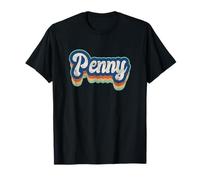 Penny Nombre Chica Vintage Estilo 70 80 Personalizado Camiseta