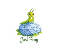 Penny the Praying Mantis "Just Pray" (Hydrangea) Prayer Journal: Children's Book Companion