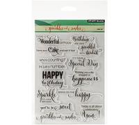Pennyblack Clear Stamps 5"X6.5" Sheet-Sprinkles & Smiles