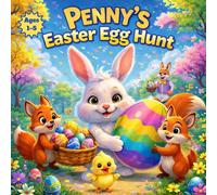 Penny's Easter Egg Hunt: A Cute Easter Bunny Story for Kids Ages 1-5 About Friendship, Teamwork, and Counting (Penny the Bunny Adventures Series)