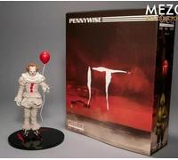 Pennywise Welcome to Derry Stephen Kings It 2017 Action Figure 1/12 17 cm Mezco