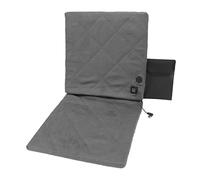 PENO Cojín de Asiento con calefacción, Asientos de Estadio Plegables Almohadilla de calefacción 3 Modos de calefacción Calentador de Esponja de Alta Densidad para Acampar Gris