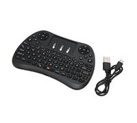 PENO Control Remoto de Teclado, Mini Teclado inalámbrico portátil Recargable de 77 Teclas para Consola de Juegos de TV