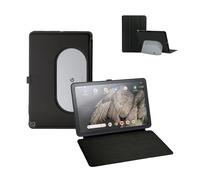 Penoval Funda para Tablet Google Pixel de 11 Pulgadas (2023), Funda de Silicona, ángulo de visión Ajustable, fácil de Llevar, Funda Protectora Compatible con Base de Altavoz de Carga (Negro)
