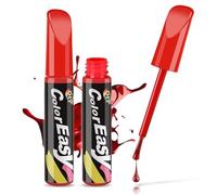 Penriter Pluma De Retoque del Coche Rojo, 2pcs Bolígrafo Reparador Arañazos Coche, Lápiz de Retoque, Pintura Retocar Arañazos Coche, Quita Arañazos Coche, Rotulador De Reparación De Arañazos