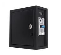 PenRux Caja de Fuente de Alimentación de Control de Temporizador Que Funciona con Monedas, Caja de Temporizador Programable Que Funciona con Monedas, Aceptador de Monedas para Máquina