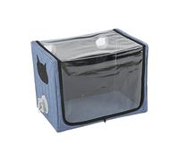 PenRux Caja de inhalación de oxígeno para Mascotas, Caja de atomización para Mascotas Oxford, Caja de atomización para Mascotas Plegable portátil, Adecuada para Mascotas de Gatos y Perros