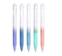 Pens - Retractable Gel Set, Quick Drying Ink, Smooth Writing Tools, Gradient Color Shell, Examination Stationery, School Office Supplies Writing People Gift