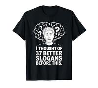 Pensador Humor Pensamiento Burbuja Caos Relatable Mental Camiseta