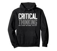 Pensamiento Crítico - Declaración Política Sudadera con Capucha