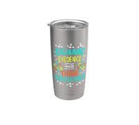 Pensamiento crítico evidencia seguridad forense criminología Vaso térmico de acero inoxidable de doble pared
