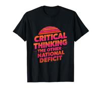Pensamiento crítico La Otra sátira política del déficit Nacional Camiseta