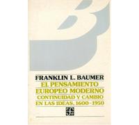 PENSAMIENTO EUROPEO MODERNO (Filosofia (fce))