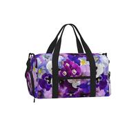 Pensamiento gráfico Flores de Primavera de Pascua,Bolso Deportivo Bandolera de Mano, Bolsa de Deporte, Bolsa de Viaje de Gran Capacidad para Mujeres y Hombres.