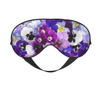 Pensamiento gráfico Pascua Flores de primavera, Cubreojos completos Antifaz bloqueador de luz Antifaz para dormir Antifaz suave con los ojos vendados Noche