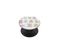 Pensamiento Positivo Lindo estacionario afirmaciones diarias PopSockets PopGrip Adhesivo