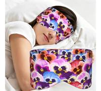 Pensamientos, Antifaz para dormir, ideal para el hogar, viajes y trabajo por turnos. Cubre completamente los ojos y bloquea la luz.